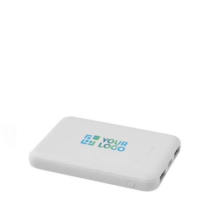 Powerbank in plastica riciclata sottile ed elegante da 5.000 mAh