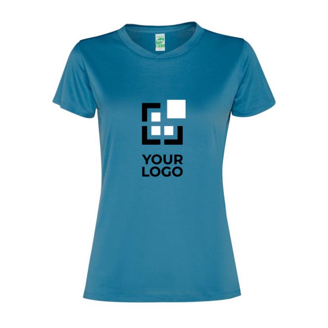 T-shirt da donna in poliestere riciclato 100 g/m2 Roly Direct Slam 