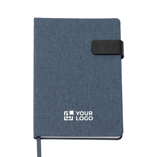 Agenda in RPET con chiusura magnetica in formato A5