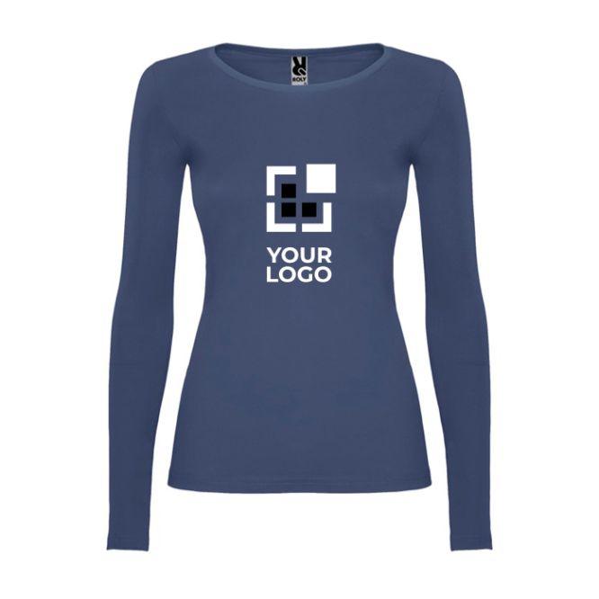 T-shirt donna manica lunga in cotone 160g/m2 Roly Direct Extreme 