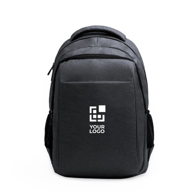 Zaino executive in poliestere ecologico con fascia per trolley PC 13