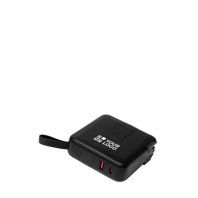 Power bank 3 in 1 con ricarica rapida wireless 15W 10.000 mAh