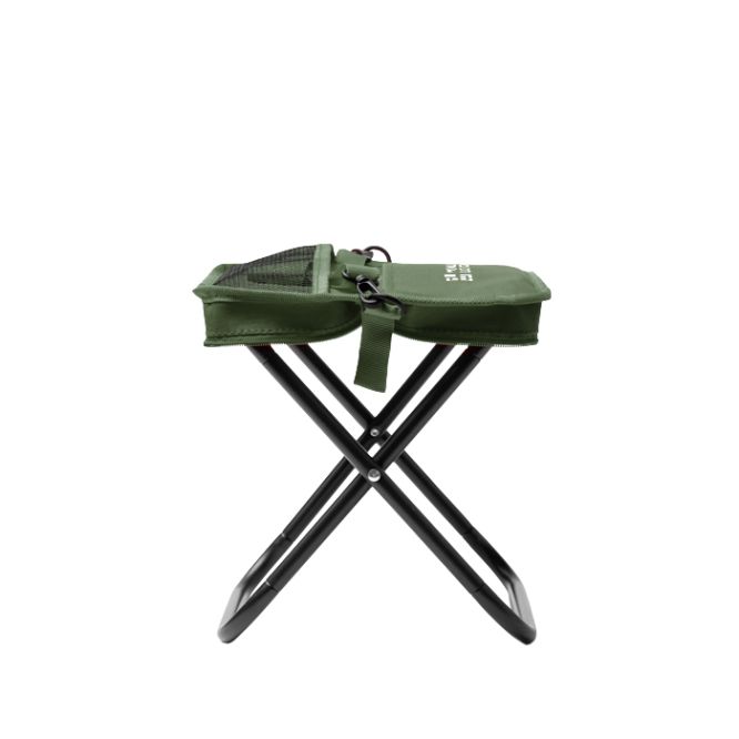 Sedia pieghevole compatta in poliestere con custodia e tasche