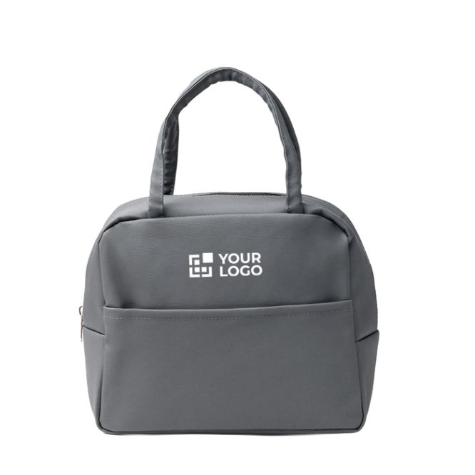 Borsa frigo con interno isotermico e tasca frontale in similpelle 8L