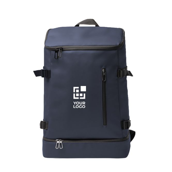 Zaino frigo in pelle sintetica con interno isotermico e apertura