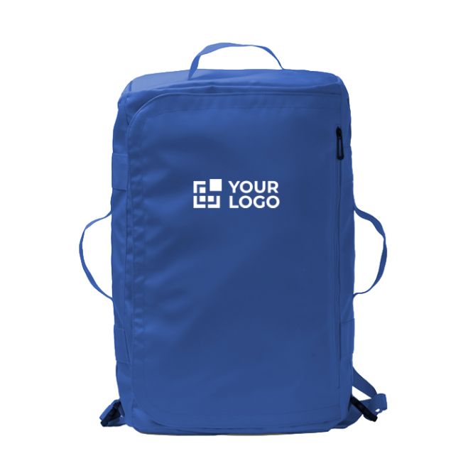 Borsa zaino convertibile da viaggio in pelle sintetica e poliestere