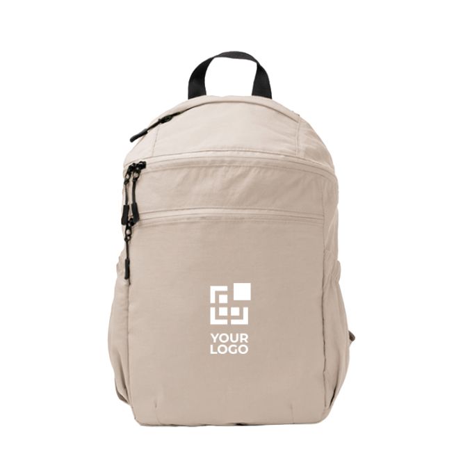 Zaino in nylon con tasche laterali per bottiglie 10