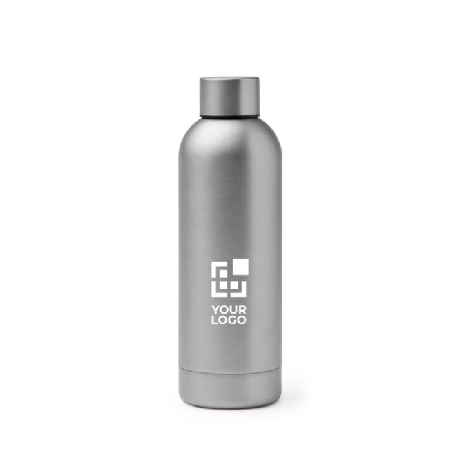 Borraccia termica in acciaio inox con finitura lucida 550 ml