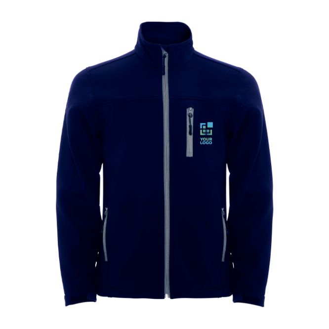 Giacca softshell con elastan e zip 300g/m2 Roly Direct Antartida 