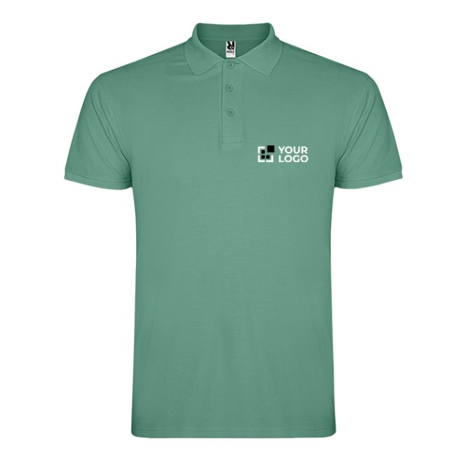 Polo da uomo in cotone piqué 200 g/m2 Roly Direct Star 