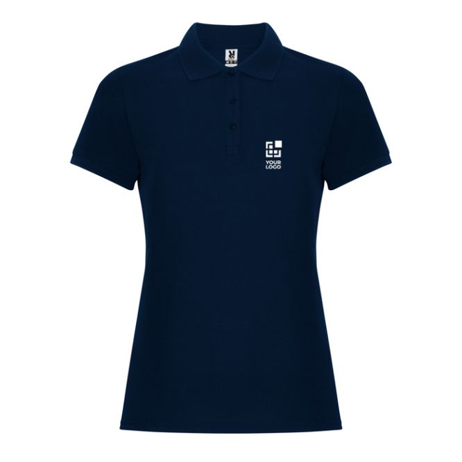 Polo da donna slim in cotone e poliestere Roly Direct Pegaso Premium 
