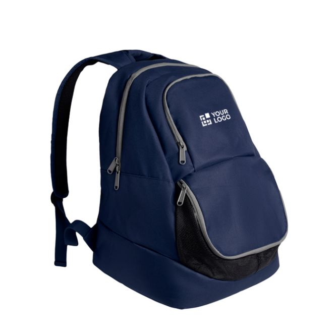 Zaino sportivo con tasca porta-scarpe e schienale imbottito 31L