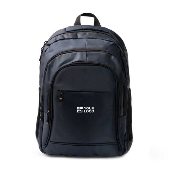 Zaino in nylon 600D con schienale imbottito e spallacci regolabili 15