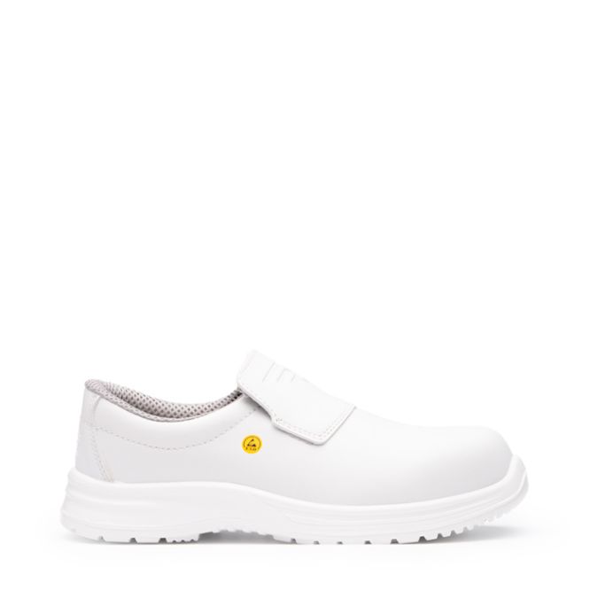 Calzature da lavoro in microfibra tessile intrecciata con chiusura elastica Roly Salt