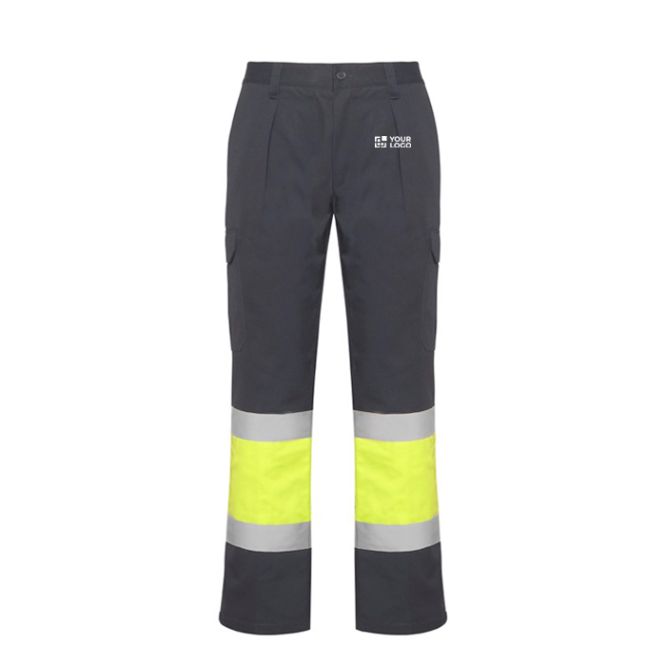 Pantaloni da lavoro alta visibilità inverno 240 g/m2 Roly Soan 