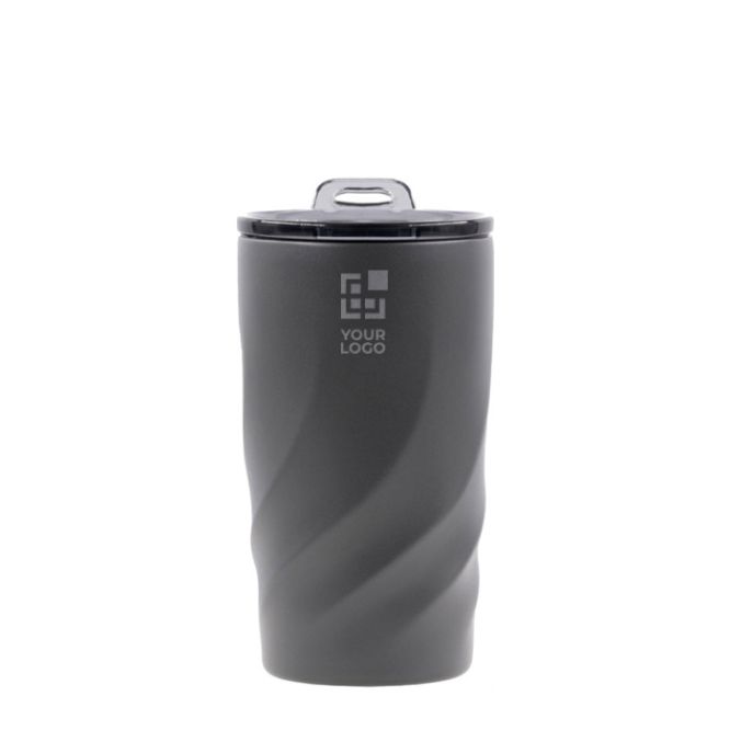 Tazza da viaggio in acciaio inox con interno in ceramica da 400 ml