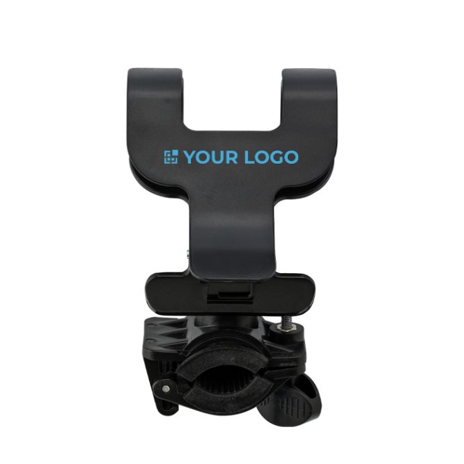Supporto in plastica nera per cellulare specifico per biciclette