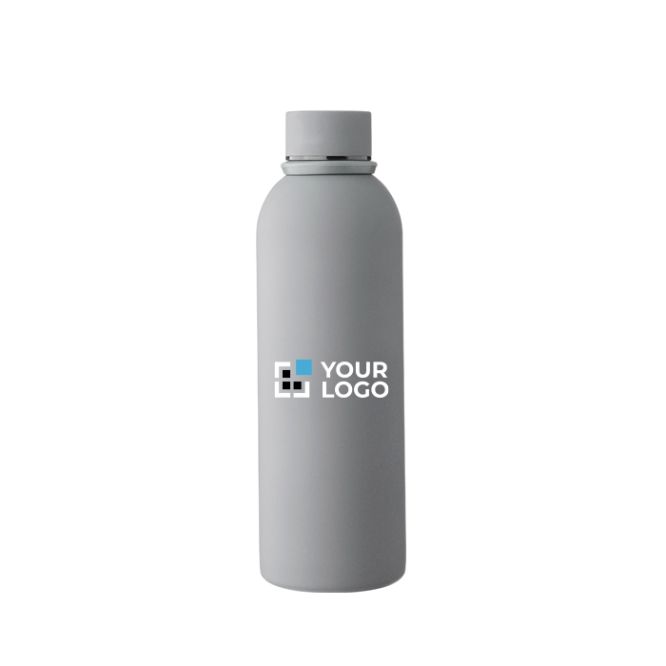 Borraccia in acciaio inox riciclato con rivestimento gommato da 500ml