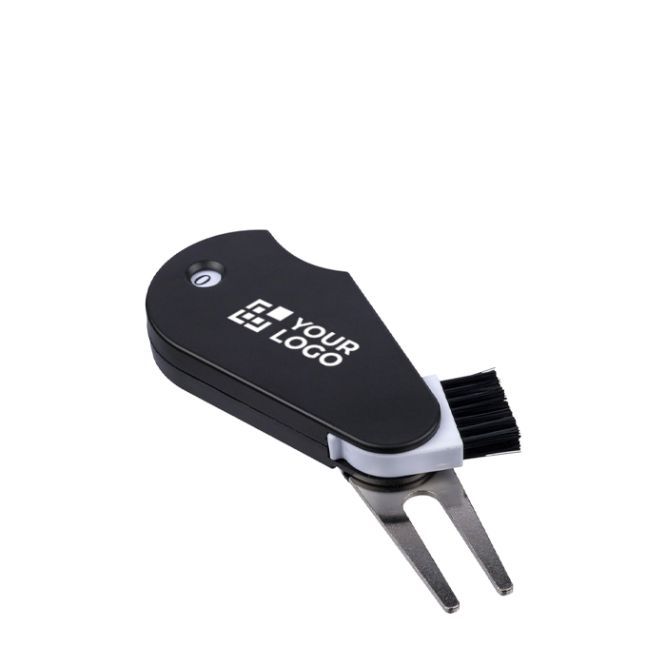 Accessorio multiuso in plastica da golf con marcatore di pallina e contacolpi