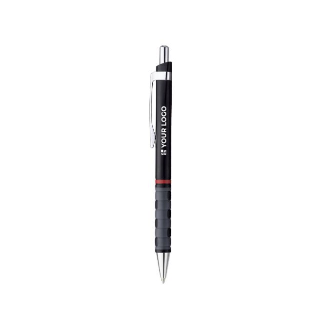 Penna Rotring blu in plastica con impugnatura antiscivolo in gomma