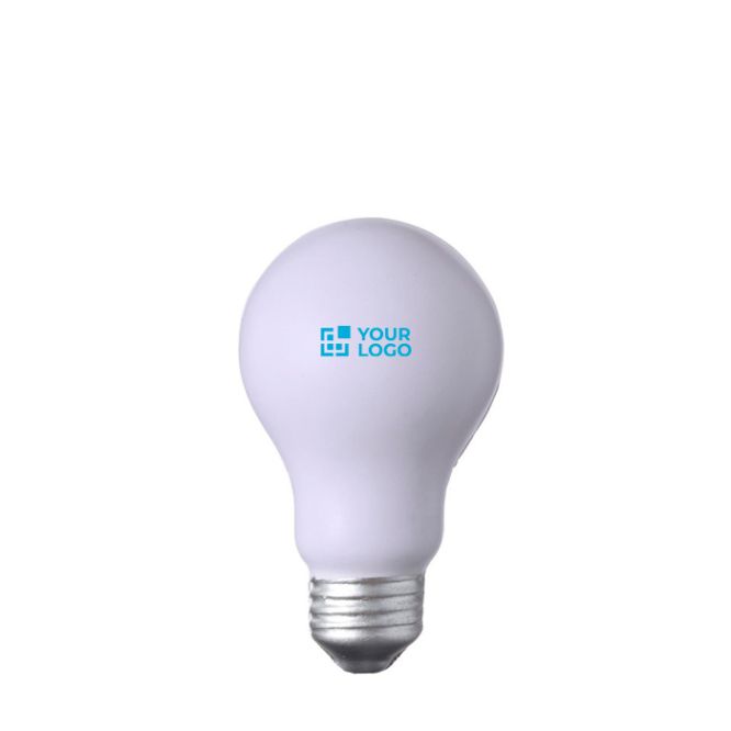 Antistress a forma di lampadina da personalizzare