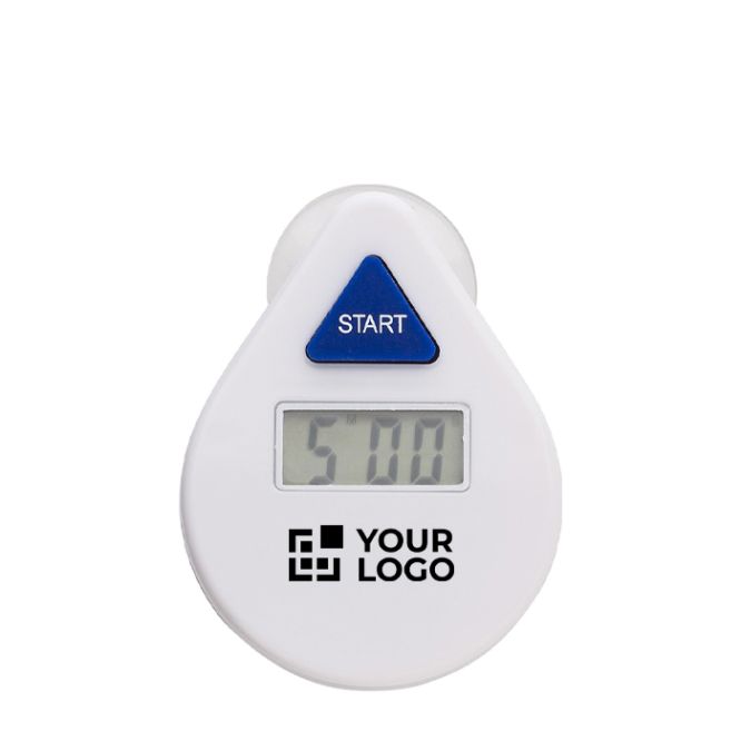 Timer da doccia di 5 minuti con ventosa per pubblicità