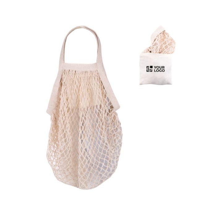 Borsa a rete in cotone biologico 100 g/m2 Organic Cotton