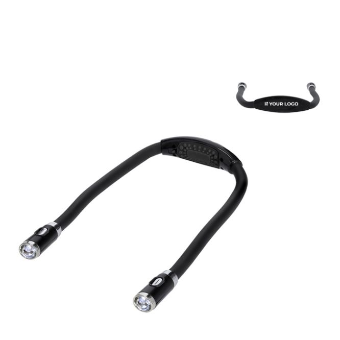 Lampada da lettura a mani libere con design ergonomico e 4 luci LED