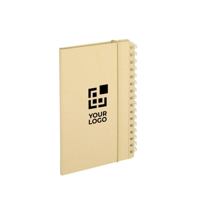 Taccuino con planner settimanale pieghevole e blocco note A5