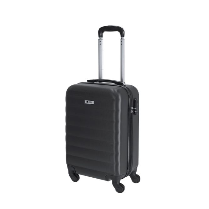 Trolley a 4 ruote con chiusura a combinazione e scocca in plastica