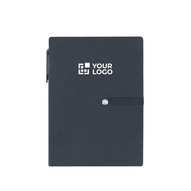 Blocco note A6 con fogli per appunti, note adesive e penna