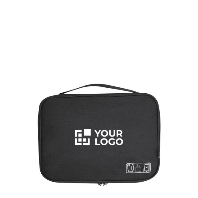 Astuccio organizer grande in RPET con tasche multiple