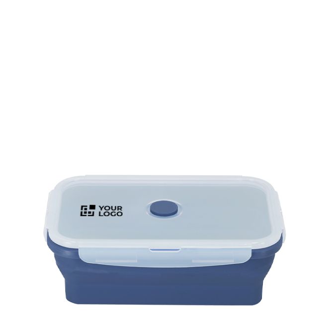 Portapranzo pieghevole con coperchio traslucido e chiusura 1,2 L