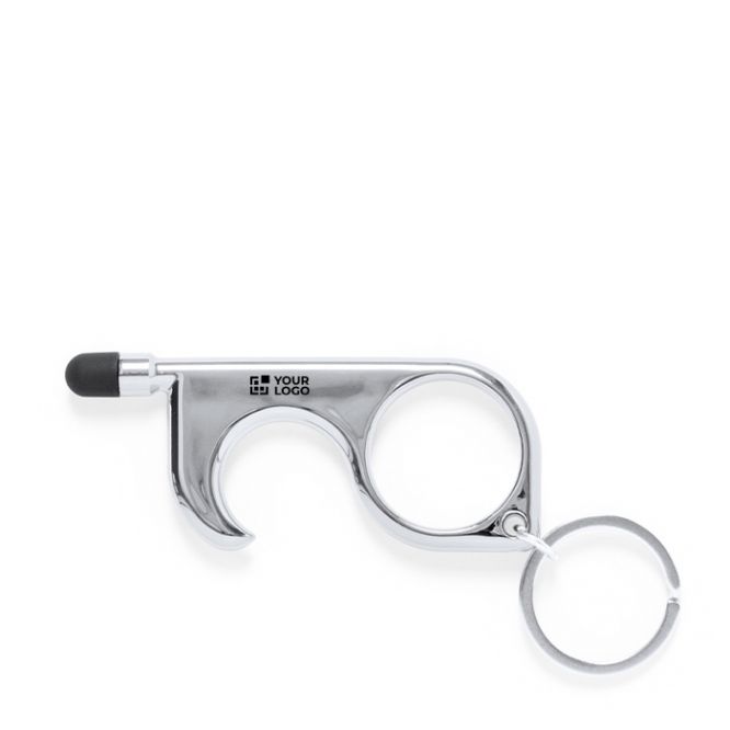 Portachiavi igienico anti-contatto  vista area di stampa