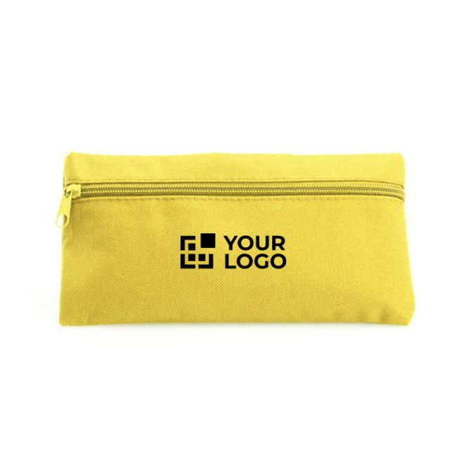 Astuccio con logo dai colori vivaci