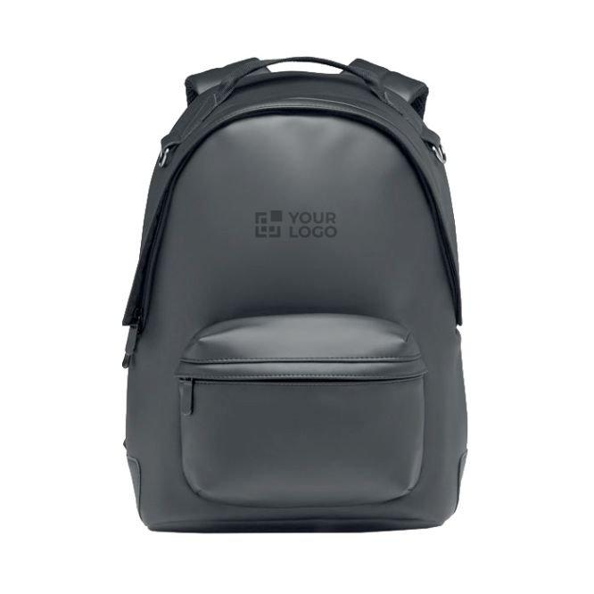 Zaino in ecopelle con tasca per computer portatile da 15''