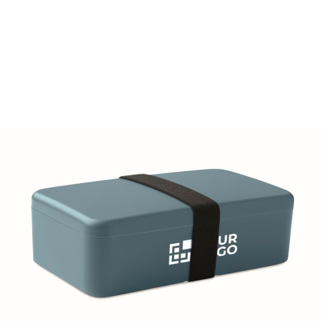 Lunch box in plastica con elastico di chiusura 750ml