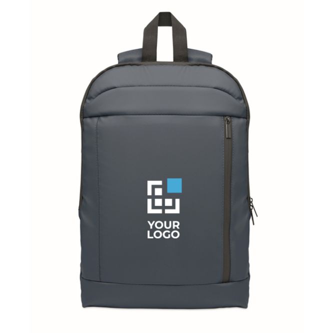 Zaino porta laptop in RPET e PU con tracolla per trolley 16''