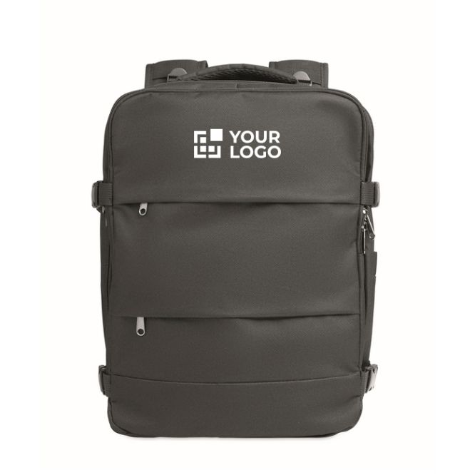 Zaino da cabina espandibile in poliestere RPET 600D 15''