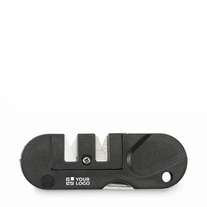 Affilatore tascabile per coltelli in astuccio di plastica