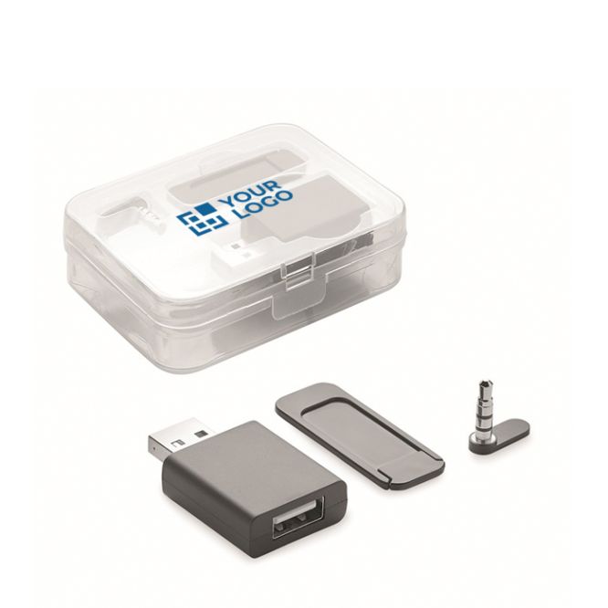 Accessori di protezione personalizzabili color nero