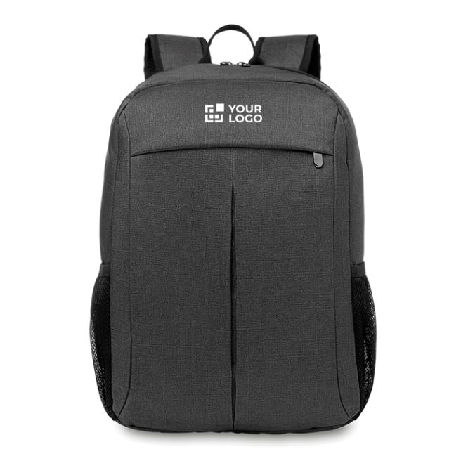 Zaino personalizzato per laptop 15'' vista area di stampa