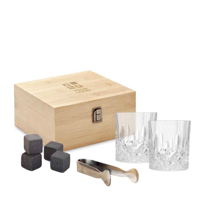 Set di bicchieri personalizzabili per whisky