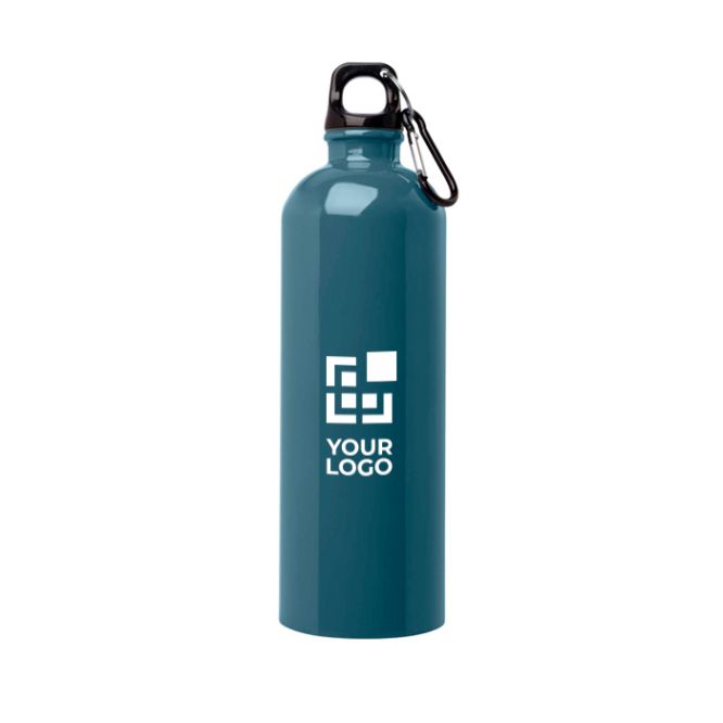 Borraccia in acciaio inox riciclato con moschettone da 750ml
