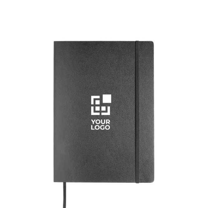 Taccuino per appunti personalizzato vista area di stampa