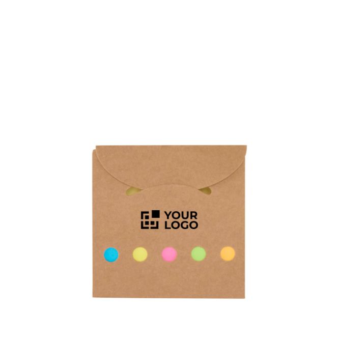 Mini blocco da 125 note adesive piccole colorate e 25 grandi