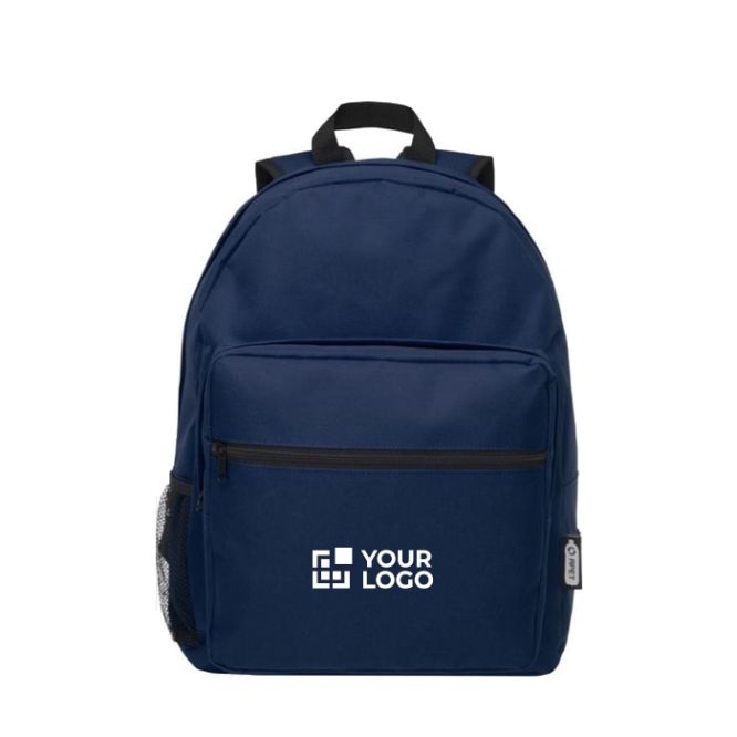 Zaini pubblicitari in RPET vista area di stampa