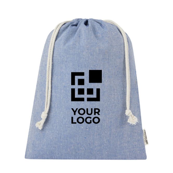 Sacchetto grande in cotone riciclato certificato GRS