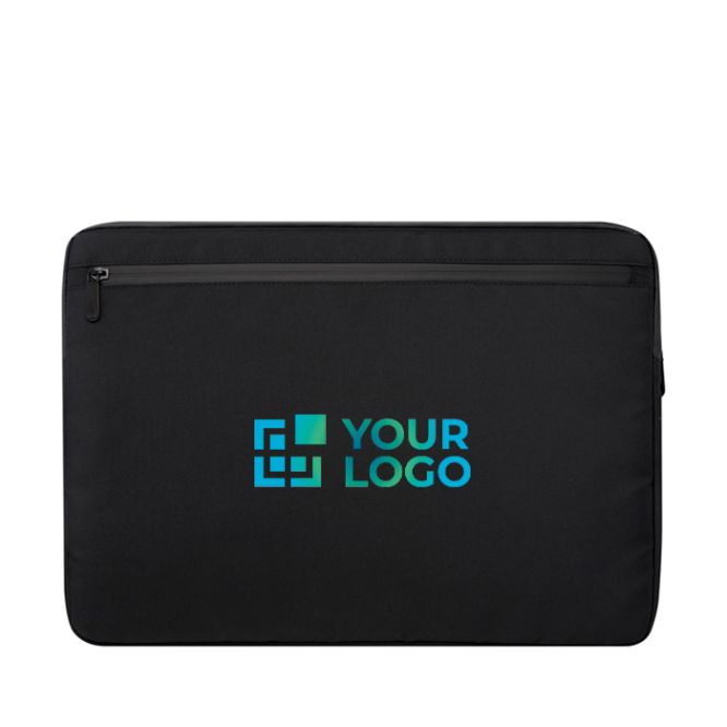 Custodia per laptop in poliestere riciclato e rivestimento interno 15,6