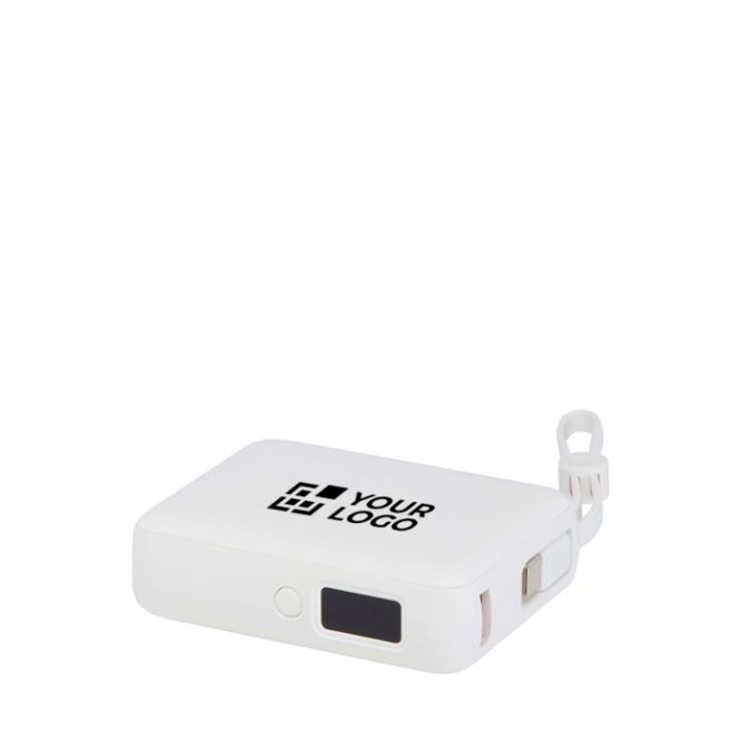 Batteria esterna in plastica riciclata con ricarica rapida 10.000 mAh